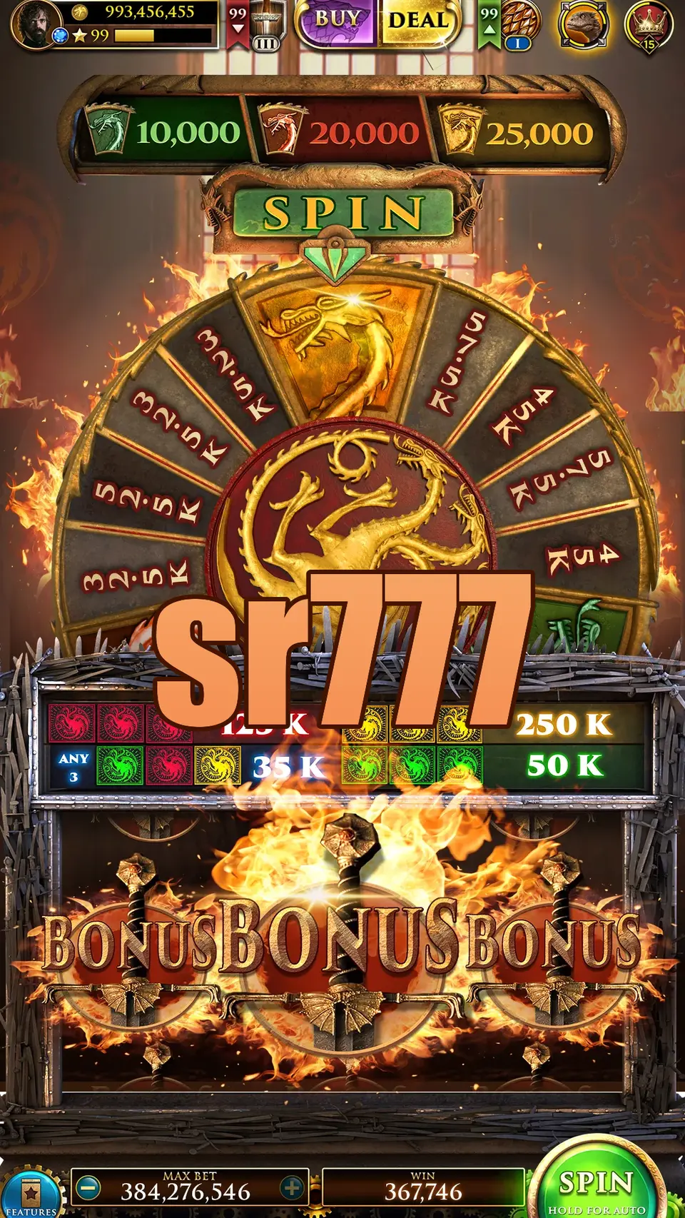 sr777 Tangkapan Layar - APK Resmi
